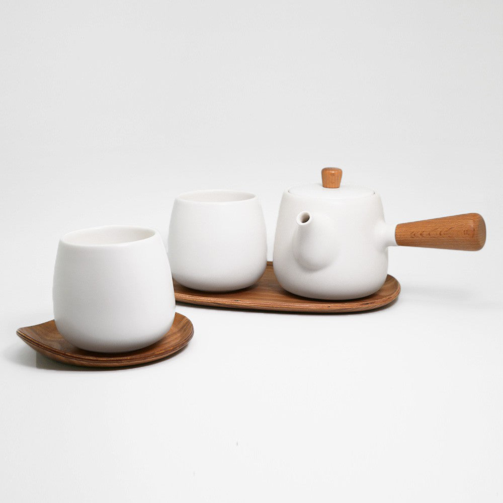 Simple Real Wooden Tea Tray