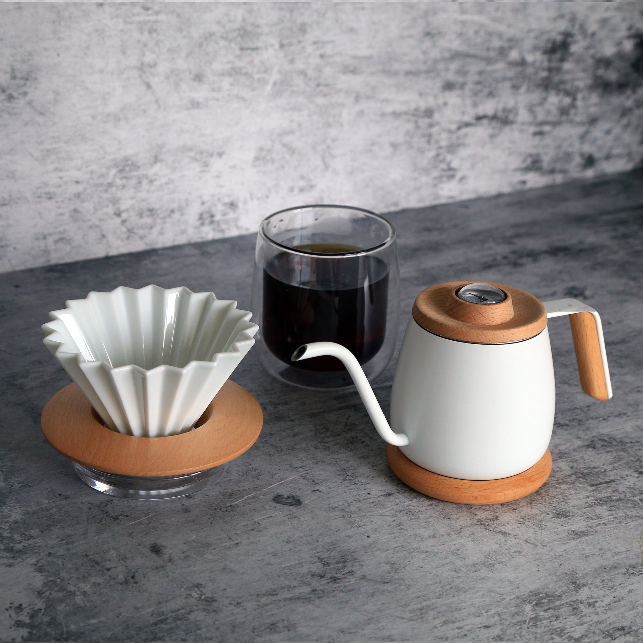 TAMAGO x ORIGAMI Pour Over Coffee Kit - Premium Set